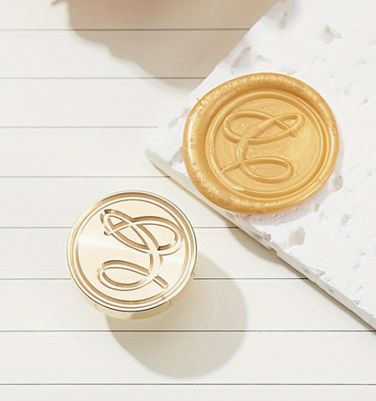 Vintage Wax Beads Wax Sticks Seal Stamp Roman Korean Style Vintage Letter Single Stamp
