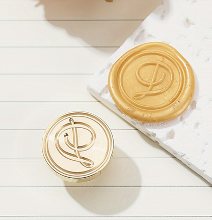 Vintage Wax Beads Wax Sticks Seal Stamp Roman Korean Style Vintage Letter Single Stamp