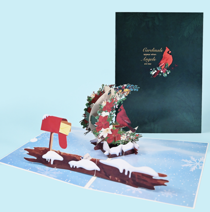 3D Pop-Up Thank You Card Foreign Trade 3D Holiday Card