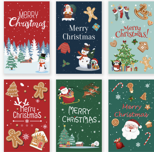 Christmas Greeting Card Creative Small Card