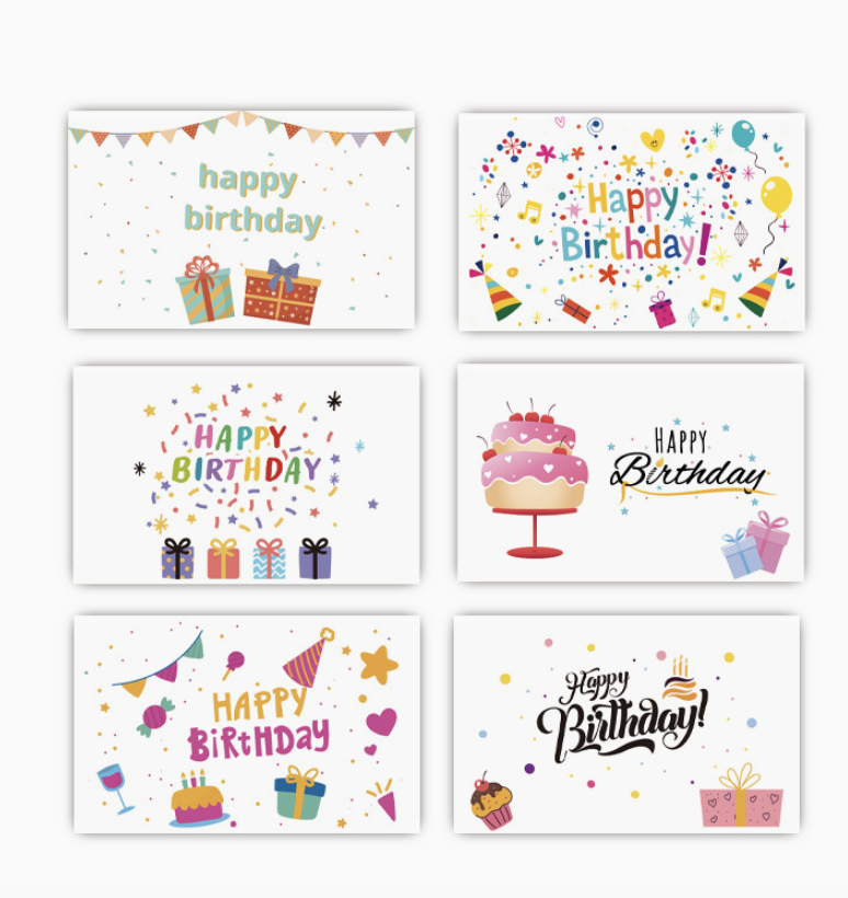 Christmas Greeting Card Cartoon Cute Card