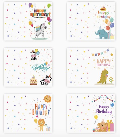 Christmas Greeting Card Cartoon Cute Card