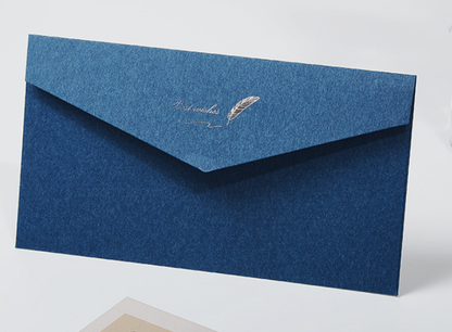 High-End Business Invitation Printing Logo Blessing