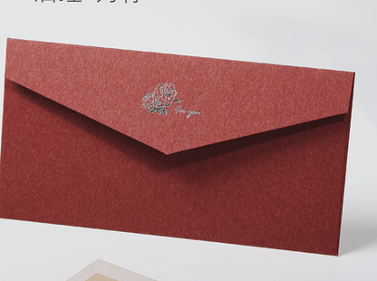 High-End Business Invitation Printing Logo Blessing