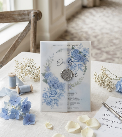 Translucent Wedding Invitation High-End Matte Tracing Paper Envelope Postcard Invitation Invitation Card Greeting Card Envelope