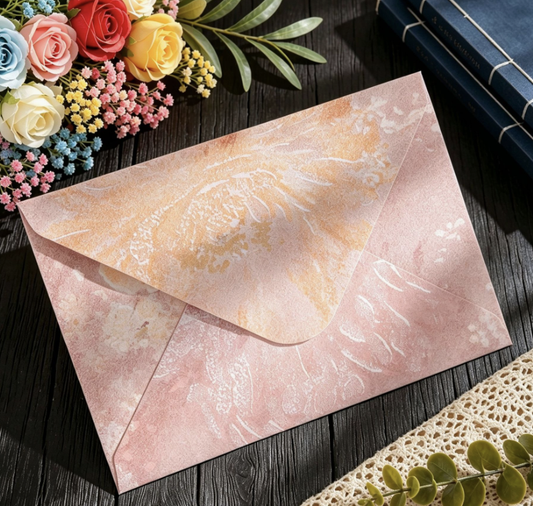 Spring Scenery Cloud Dream High-Appearance Creative Vintage Envelope