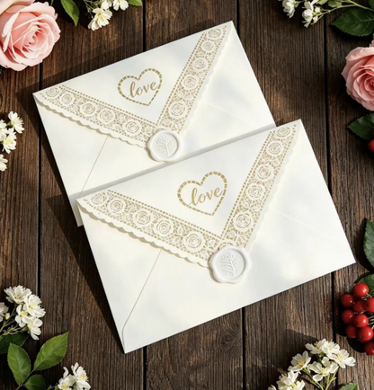 Invitation Postcard Business Banquet Christmas Envelope