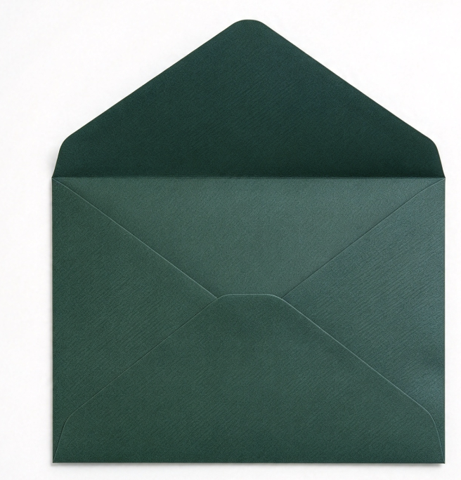 Linen Envelope Letter Paper Set Vintage Love Letter