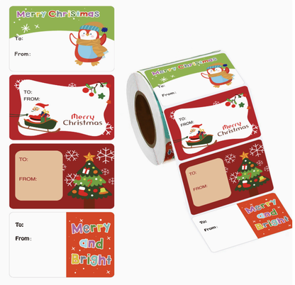 Stickers Christmas Holiday Decoration Gift Series