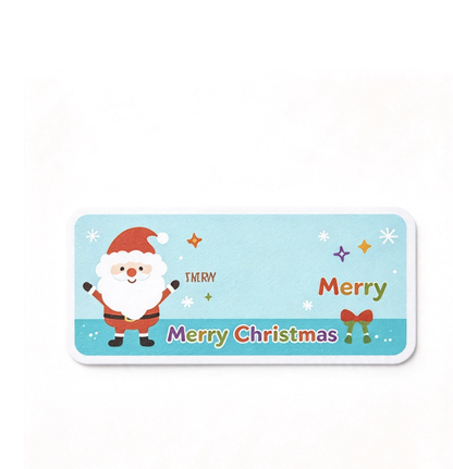 10 Sheets/Pack Sheet Stickers Christmas Holiday Decoration Gift Series Adhesive Stickers Gift Labels